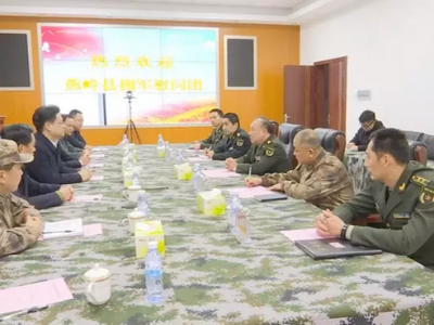 陈伟明、刘彩波率队慰问梅州军分区官兵