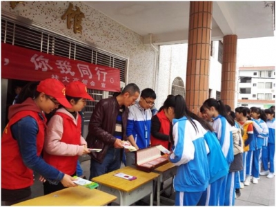 进学校 进工地，梅县扶大高新区开展系列禁毒宣传活动