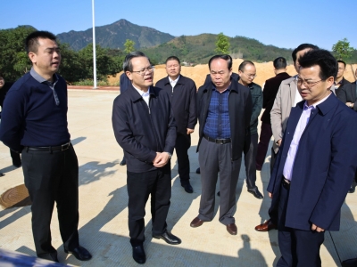 曾永祥、廖茂忠率队调研海珠（丰顺）产业园项目建设情况