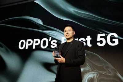 OPPO展示首部5G手机，推出10倍混合光学变焦技术