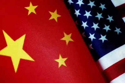 美国总统特朗普会见刘鹤