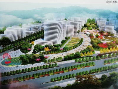 步步皆景！梅城江南新城将建绿轴，它长这个样子…