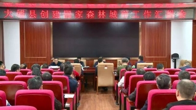 大埔召开创建国家森林城市督查工作汇报会