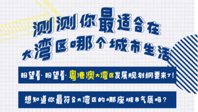 测测你最符合大湾区哪种城市气质？