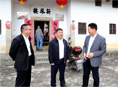 吴晖率队到长布调研：用活灵山秀水资源 建设长寿长布家园