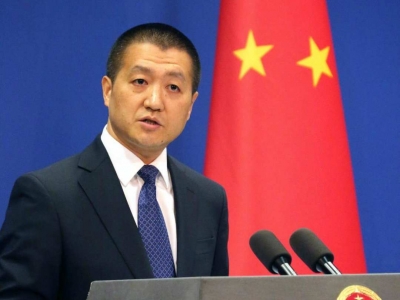 外交部回应美舰再次穿越台湾海峡：坚决反对