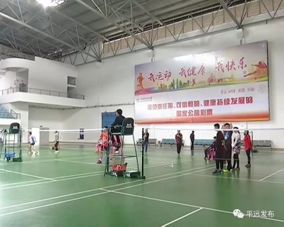 精彩！平远举行“贺岁杯”成人羽毛球赛，44名选手大显身手