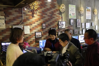 梅县区领导率队开展春节前文化市场安全生产大检查