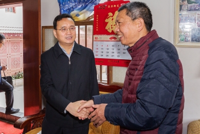 张爱军到蕉岭县督导迎接2018年省扶贫开发考核工作