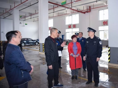 曾招强率队开展春节前消防安全检查