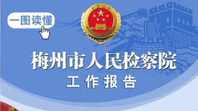 一图读懂｜梅州市人民检察院工作报告