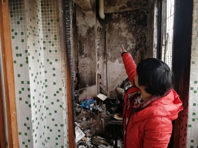 帮帮她！丈夫患病住院又遭遇家中失火，梅城贫病女子苦撑一个家