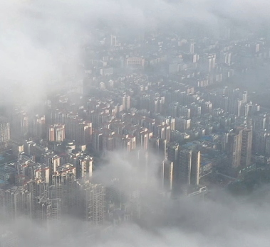 梅州V视丨云雾缭绕 仙气十足！这么美的梅城，你不来看看吗?