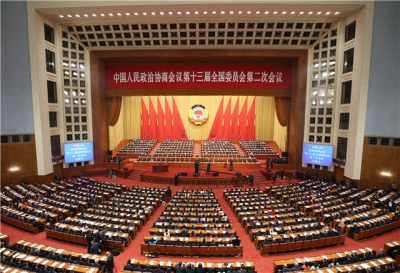 全国政协十三届二次会议举行闭幕会，习近平等出席