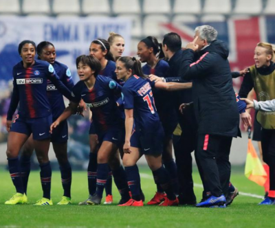女足欧冠：“大巴黎”赢球仍出局 半决赛切尔西战里昂
