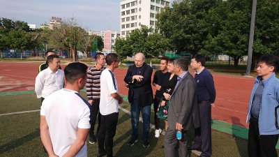 看望梅州足球小将！巴西桑托斯俱乐部主席一行来梅交流