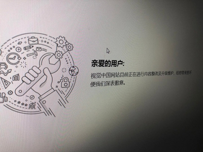 视觉中国否认网站部分恢复上线：仅为整改内测，不到位不恢复