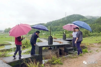 蕉岭：防汛排查不松懈 确保安全度汛