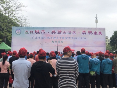 助力“创森”！蕉岭举办森林城市建设主题宣传活动