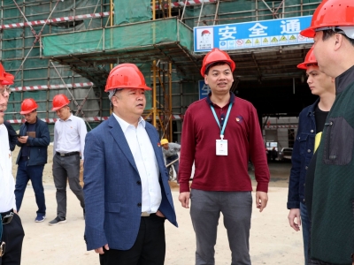 吴晖到安流镇督导森林防火并检查重点项目重点工作