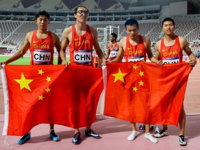 田径亚锦赛收官日中国队再夺三金 奖牌榜居首位