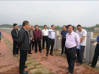 傅国强率队检查水寨玉茶白石洋河段防汛工作