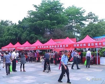 全民参与！平远举办爱卫月系列宣传活动