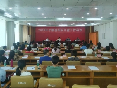 2019年丰顺县妇女儿童工作会议召开