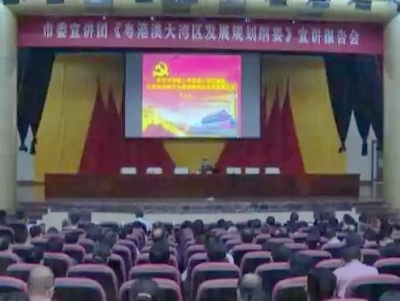 大埔召开《粤港澳大湾区发展规划纲要》精神专题报告会