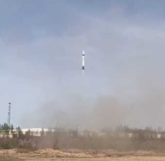 中国民营火箭完成第二次火箭发射及回收！高度40米