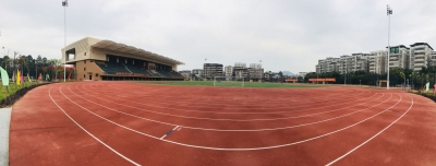 梅州市足球文化公园室外场地已完工！正施工室内馆场