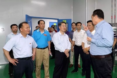 朱少辉调研创建国家中医药综合改革试验区建设工作