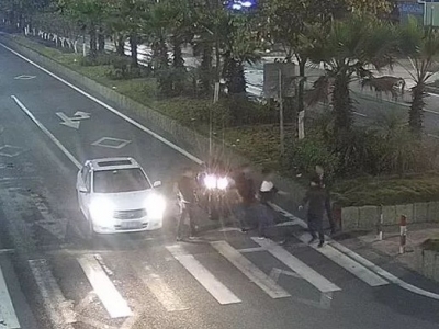 路遇“撒酒疯”？两男子等红绿灯无端被打，梅江警方还他们公道