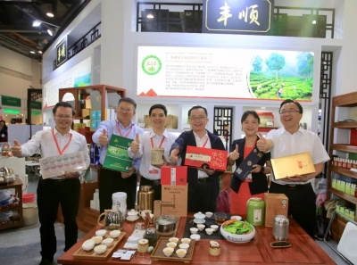 茶香远飘！丰顺高山茶亮相第三届中国国际茶叶博览会