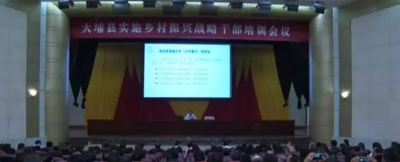 借势借力做好乡村振兴大文章！大埔召开了这个会议...