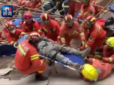 上海一建筑发生坍塌多人被困，救出21人，其中7人死亡