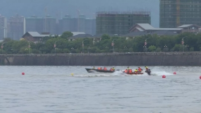 蕉岭开展轻舟技能集训，提高抗洪抢险救援能力