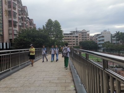 终于等到你！梅县宪梓大道人行天桥正式开放