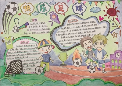 阳光、活力...这些都是孩子们心目中的“快乐足球”！