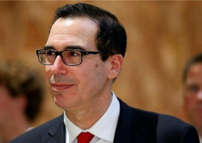 美国财长姆努钦计划近期前往北京继续经贸磋商