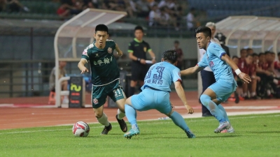 中甲榜首大战落幕！梅县铁汉2:3惜败青岛黄海