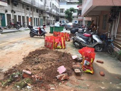 梅县这个小区20年老树被砍！问题来了：业主能私砍绿化树吗？