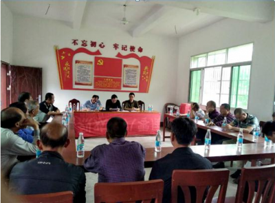 共商发展大计 共话乡村振兴！大埔上木村回乡联村工作队工作纪实