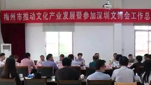 全市推动文化产业发展暨参加深圳文博会工作总结会在大埔召开
