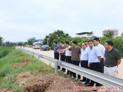 余其豹调研新陂叶塘“两镇五村”乡村振兴连片示范建设工作