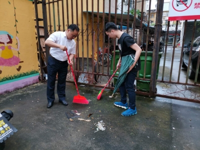 今天，他们一起在梅江区为“创森”添彩