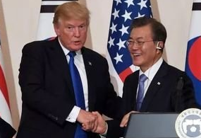 特朗普与文在寅会谈，美韩朝是否会举行历史性会面受关注