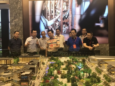 陈志宁率队调研市重点项目工作