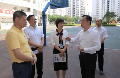 陈敏调研教育工作：坚持教育优先发展 推动梅州教育振兴