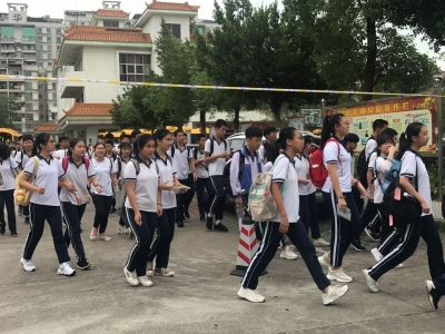 中考今天开考！考生，冲呀！